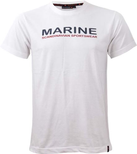 MARINE - mens T-shirt - white