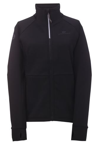 LINSELL - Dámska mikina ECO POWERFLEECE, čierna