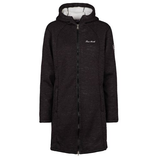 TRUE NORTH - womens coat with hood (fleece)