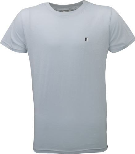 MARINE - Pánské jednobarevné triko s krátkým rukávem, Sv. Modrá
