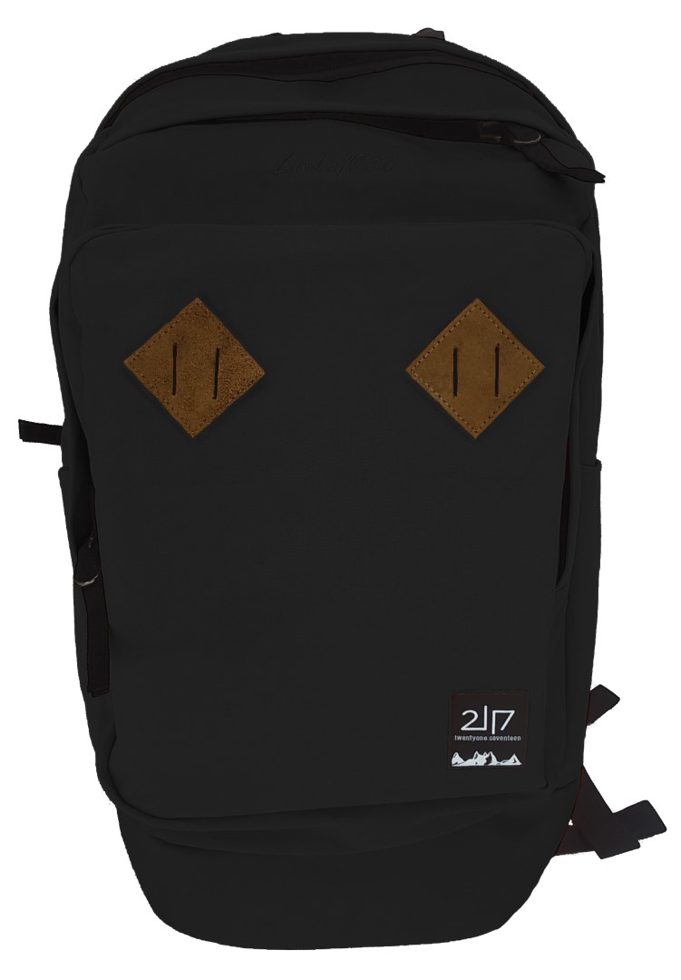 LAXHALL - městský batoh  30L - černá