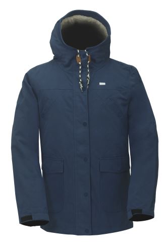 RÅSKOG - pánský zimní bavlněný kabát/ bunda, modrá