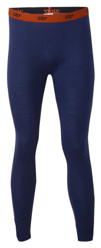 ULLÅNGER- ECO Pánské 1/1 spodní kalhoty z merino vlny, tm.modrá