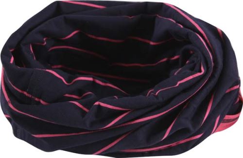 MARINE - Tube scarf - Navy comb