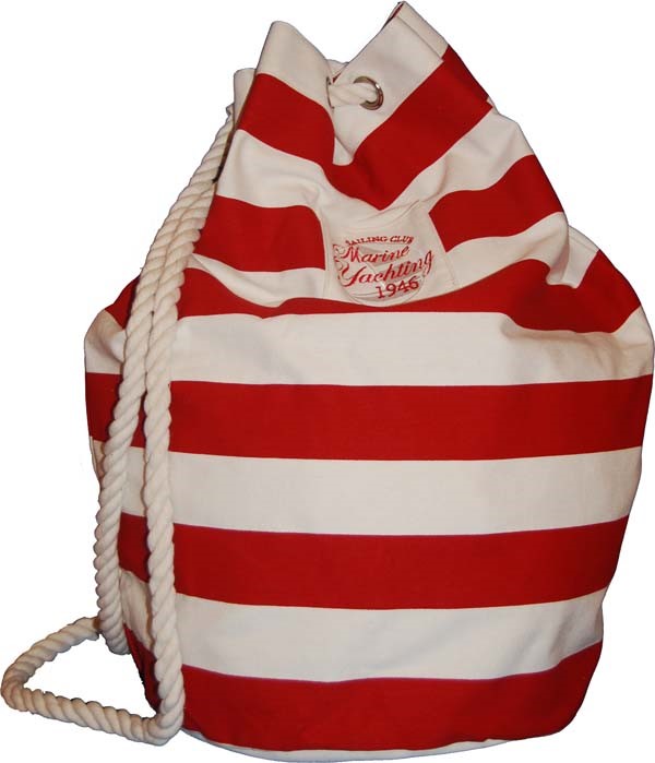 MARINE- Navy bag - Red, Velikost: 1 vel.