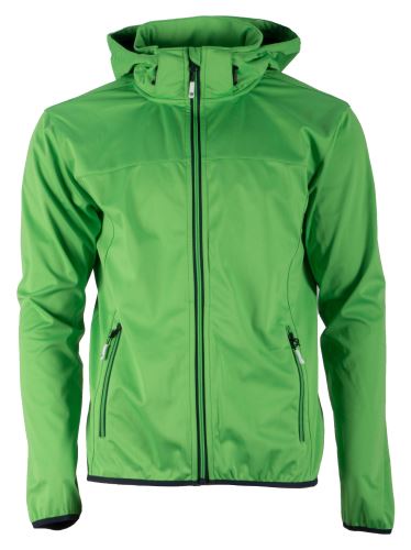 GTS 4013 M S0 - Mens 3L softshell jacket - green