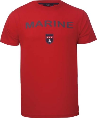 MARINE - mens T-shirt - Red