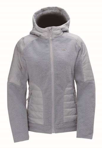 ÖDEBYN wool hybrid jacket - Pearl grey