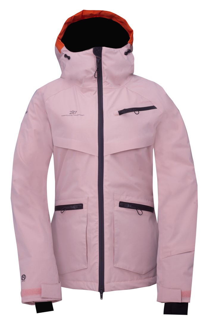 NYHEM ECO Dámská lyžařská bunda, růžová
