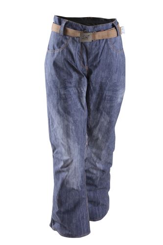 SIRGES - Dámske  ľahko zateplené lyžiarske nohavice   Jeans aop