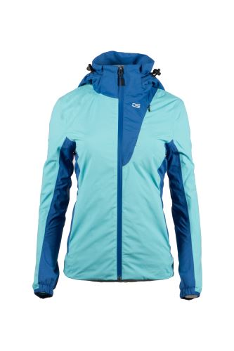 GTS - Womens outdoor jacket with hood 2L - aqua