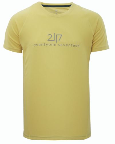 TUN - Pánske funkčné triko s krátkymi rukávmi - Yellow