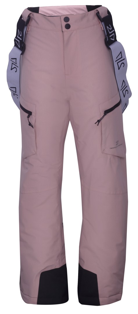 ISFALL 22 - ECO 2L dětské lyžařské kalhoty, růžová