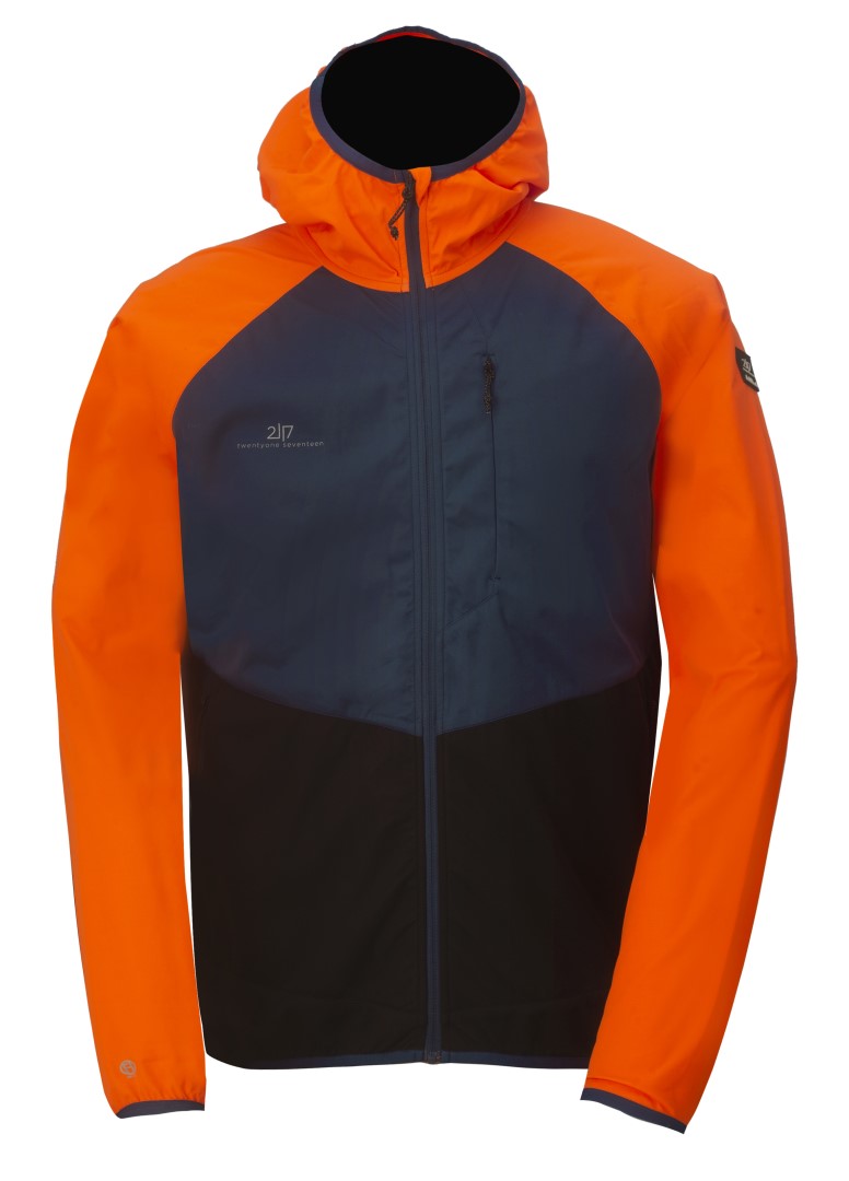 VASSBACKEN - Pánská ultralehká softshellová bunda s kapucí, Modrá