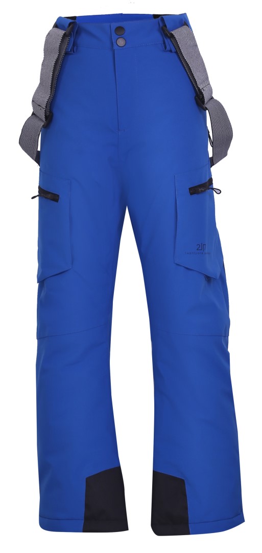 ISFALL - ECO Dětské lehce zateplené 2L lyžařské kalhoty - Blue