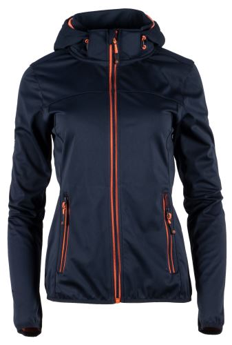 GTS 4013 L S0 - Ladies 3L softshell jacket hood - navy