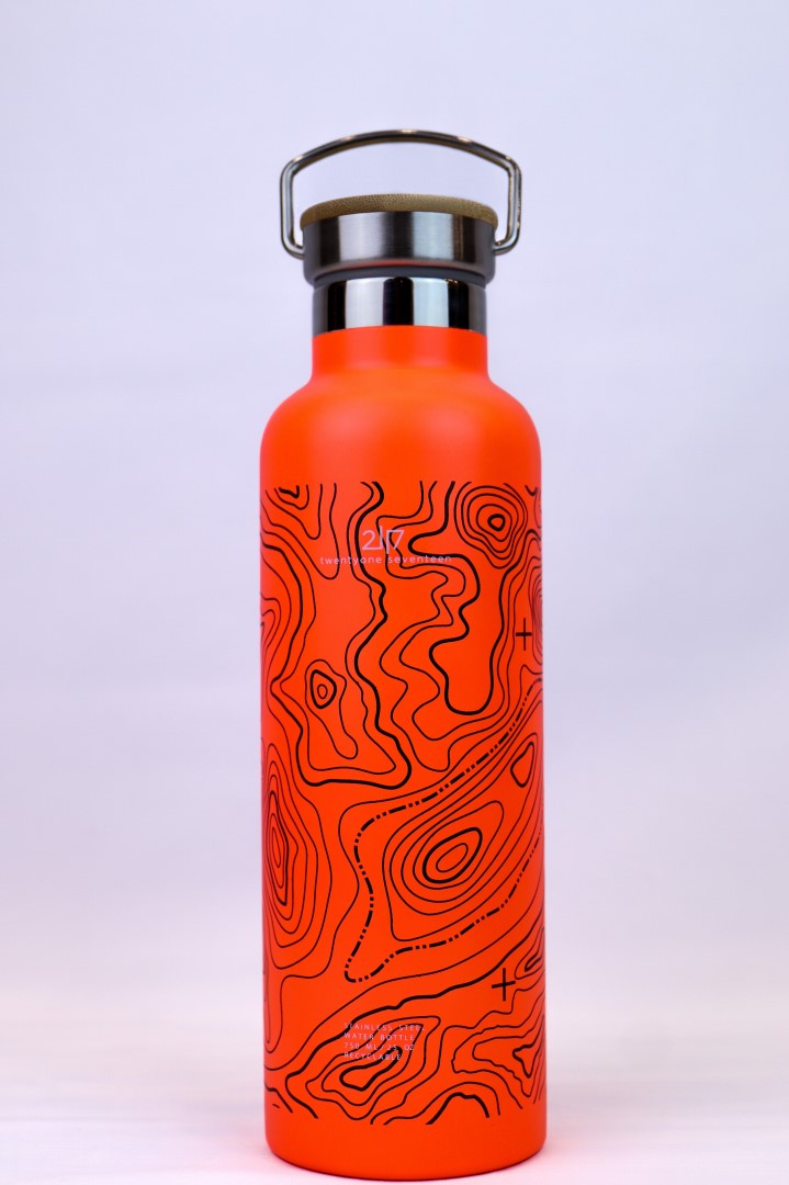 2117 Termo láhev - ocelová dvoustěnná 750 ml, orange
