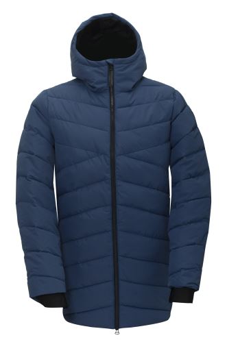 ANNEBERG - ECO Pánský zateplený kabát, modrá