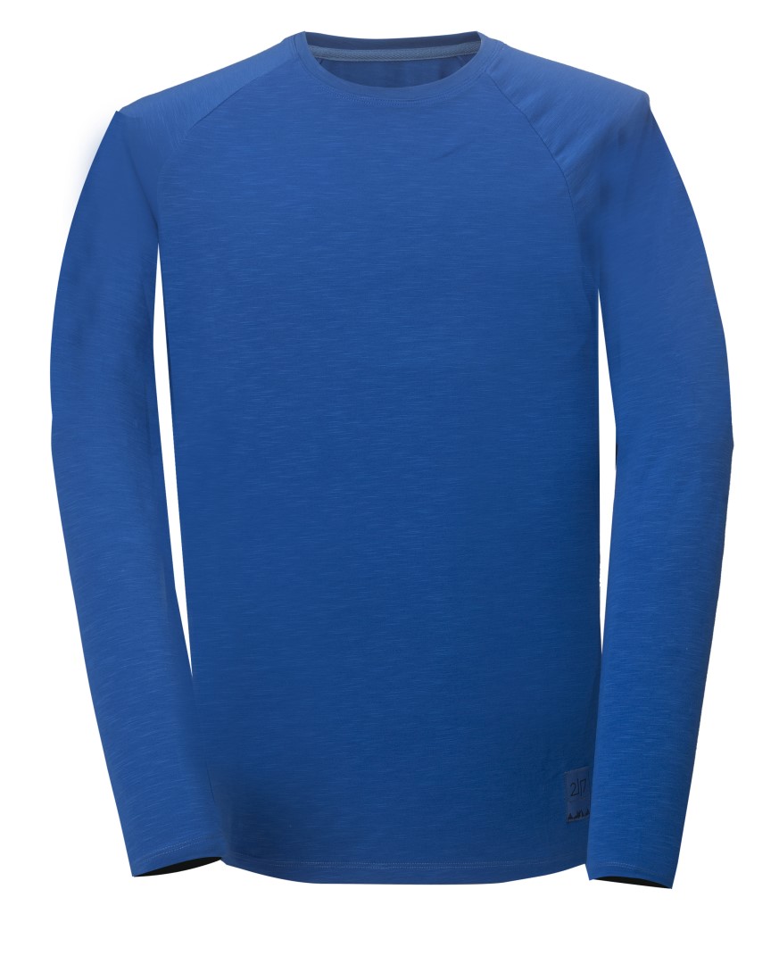 2117 - LINGHEM  pánské funkční triko s dlouhým rukávem, modrá