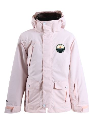 TÄRENDÖ - Dievčenská  ľahko zateplená lyžiarska bunda  Old pink