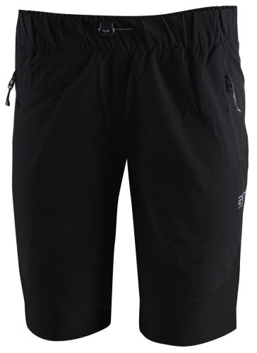 SIL - Pánske outdoorové krátke nohavice - Black solid