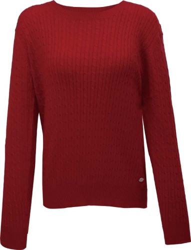 MARINE - Dámský svetr z viskózy, Červená