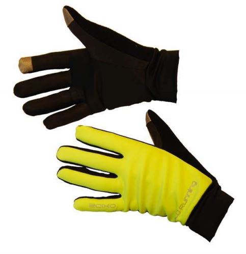 OXIDE - running gloves - yellow