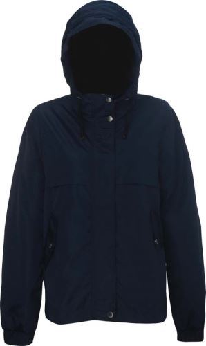 ZINK - womens jacket with hood - Navy