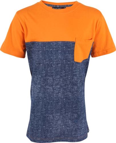 MARINE - Juniors T-shirt with short sleeve - Navy/Comb