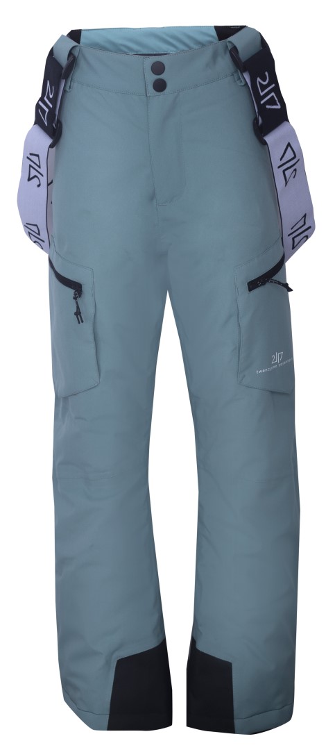 ISFALL 22 - ECO 2L dětské lyžařské kalhoty, tm.mentolová