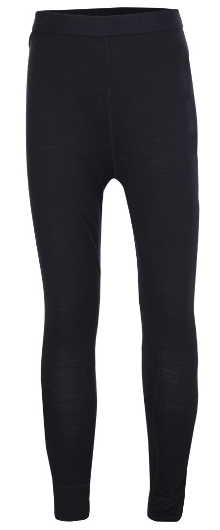 ULLÅNGER - ECO junior spodní 1/1 kalhoty z merino vlny, černá
