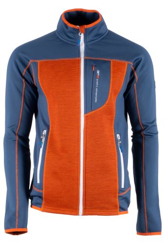 GTS 3019 M S20 - Mens Comb Fleece jacket - orange