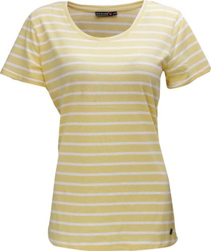 MARINE - womens top with short sleeves - Lemon comb.