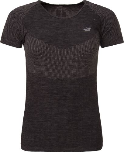 HELAS - Dámske funkčné bezšvové tričko s krátkymi rukávmi   Grey melange