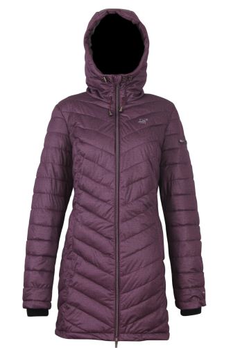 ISTRUM - womens coat - purple melange