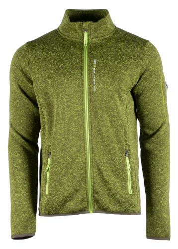 GTS 4004 M S20 - Mens knitted fleece jacket - olive