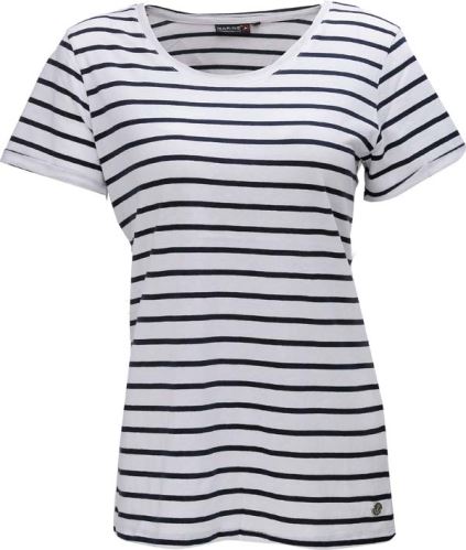 MARINE - womens top with short sleeves - White