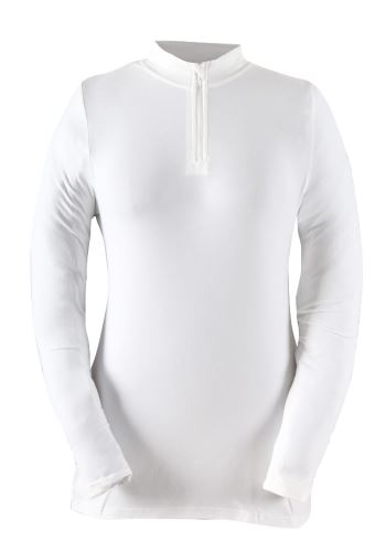 HORNDAL - Dámske tričko  s dlhými rukávmi   White