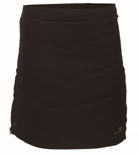 KLINGA  - PRIMALOFT womens light padded short skirt  - black