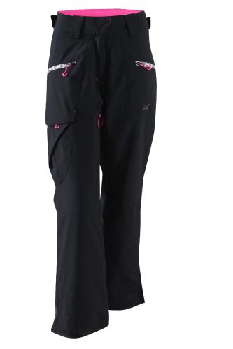 RÖEN - Dámske  ľahko zateplené lyžiarske nohavice,  Čierna
