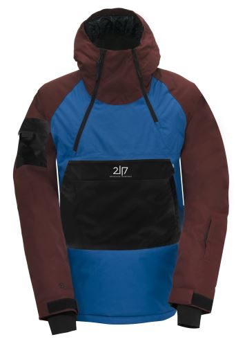 LIDEN - ECO Pánská lehce zateplená 2L lyžařská bunda (anorak) - Blue, Velikost: L