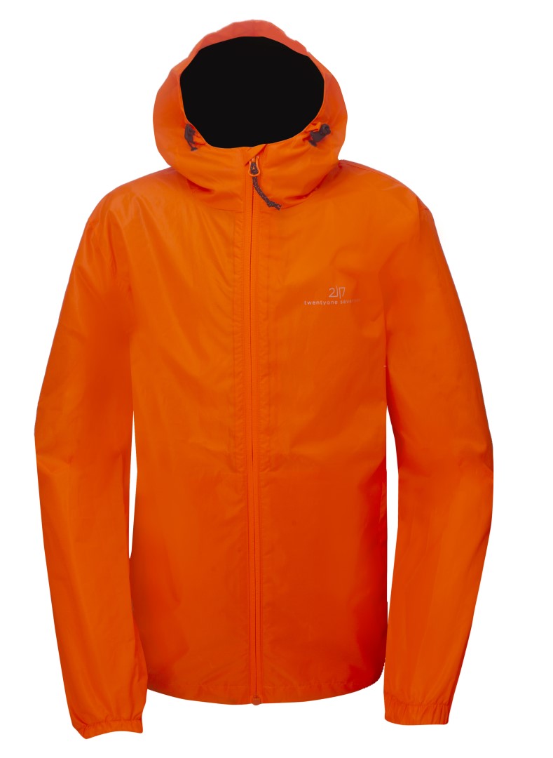 VEDUM - dětská nepromokavá bunda - oranžová
