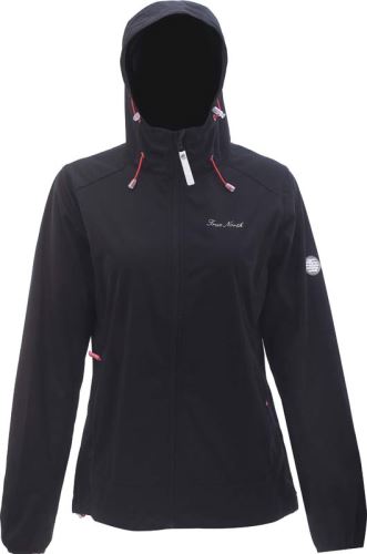 TN - womens softshell jacket with hood - Black